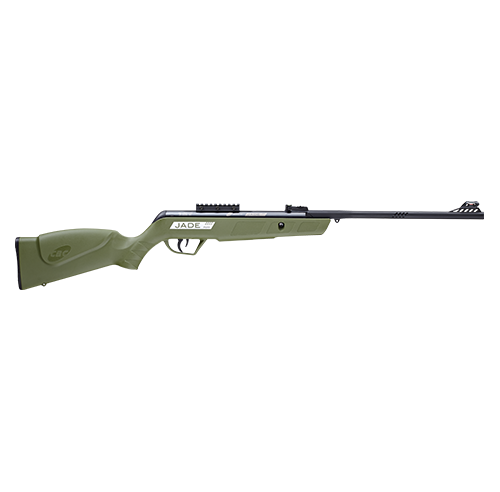 CARABINA DE PRESSÃO 4,5MM JADE MAIS – CORONHA POLIPROPILENO VERDE