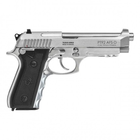 PISTOLA TAURUS 92 AFS-D - 9MM /INOX