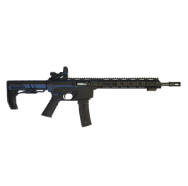 RIFLE CBC DELTA .22LR – CANO 14.5″ OXIDADO – CORONHA PRETA